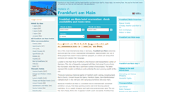 Desktop Screenshot of frankfurtmainhotel.com